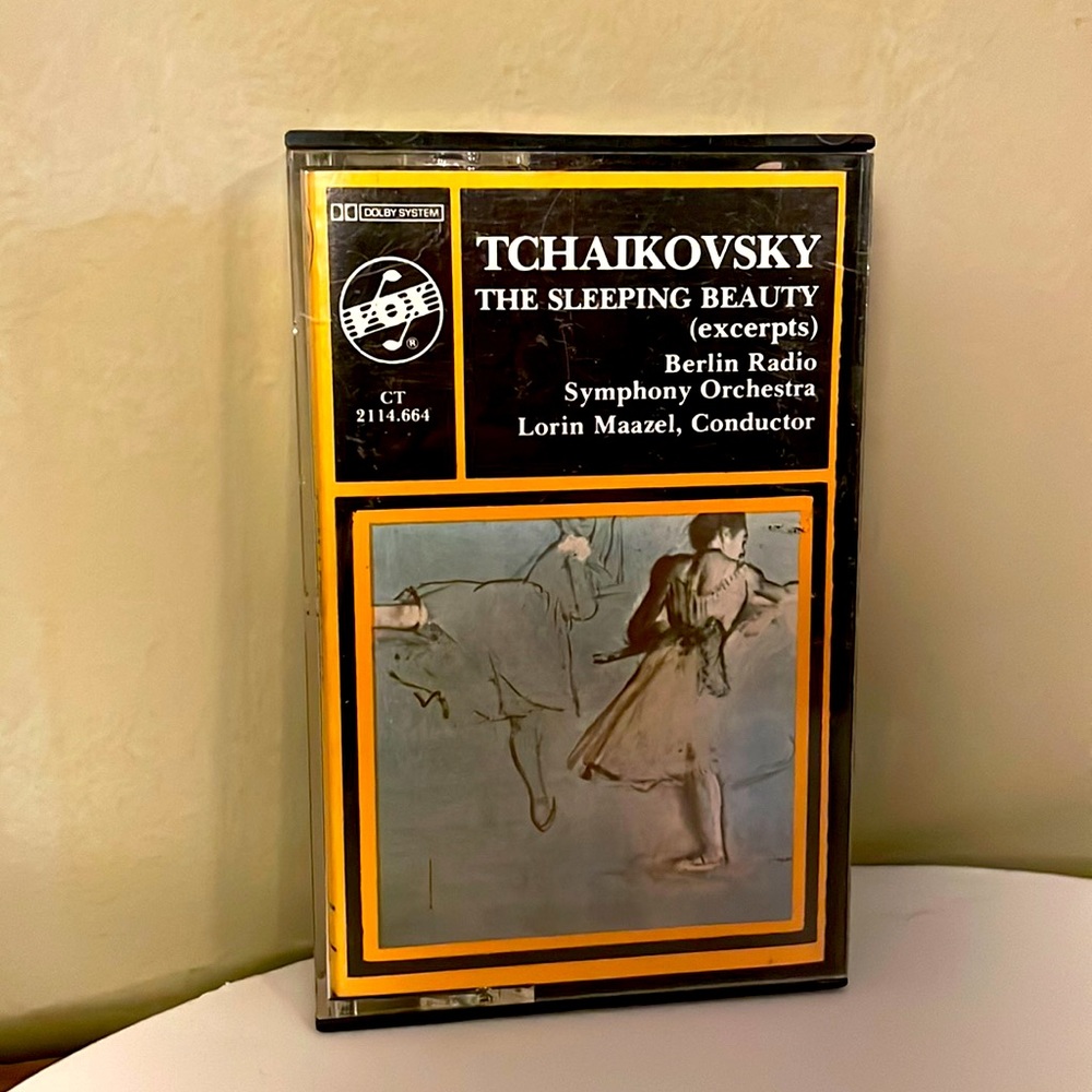 Audio Casette, pre-owned, “Tchaikovsky, The Sleeping Beauty, Berlin R Orchestra”
